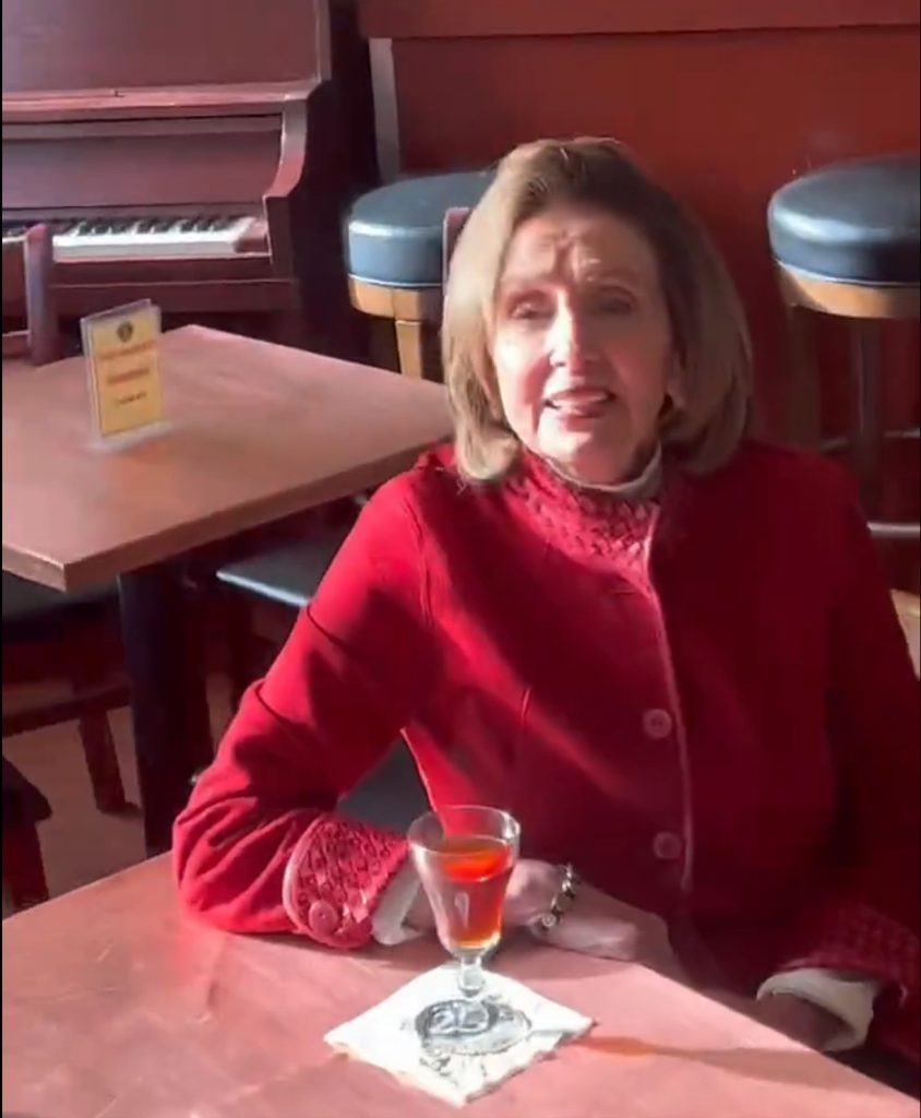 Screenshot 2023 02 26 095937 | Nancy Pelosi Blindsided at Liquid Lunch for Giving Ukraine Billions While Homeless People Roam Her Streets | The Paradise