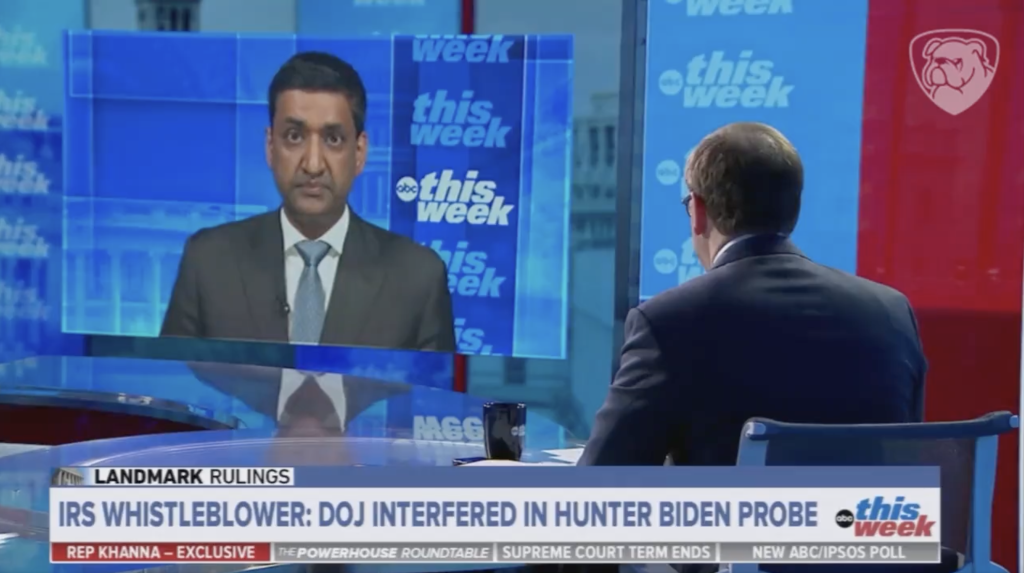 WATCH: Top House Democrat Flubs Response to Questions About DOJ's Interference in Hunter Biden Probe