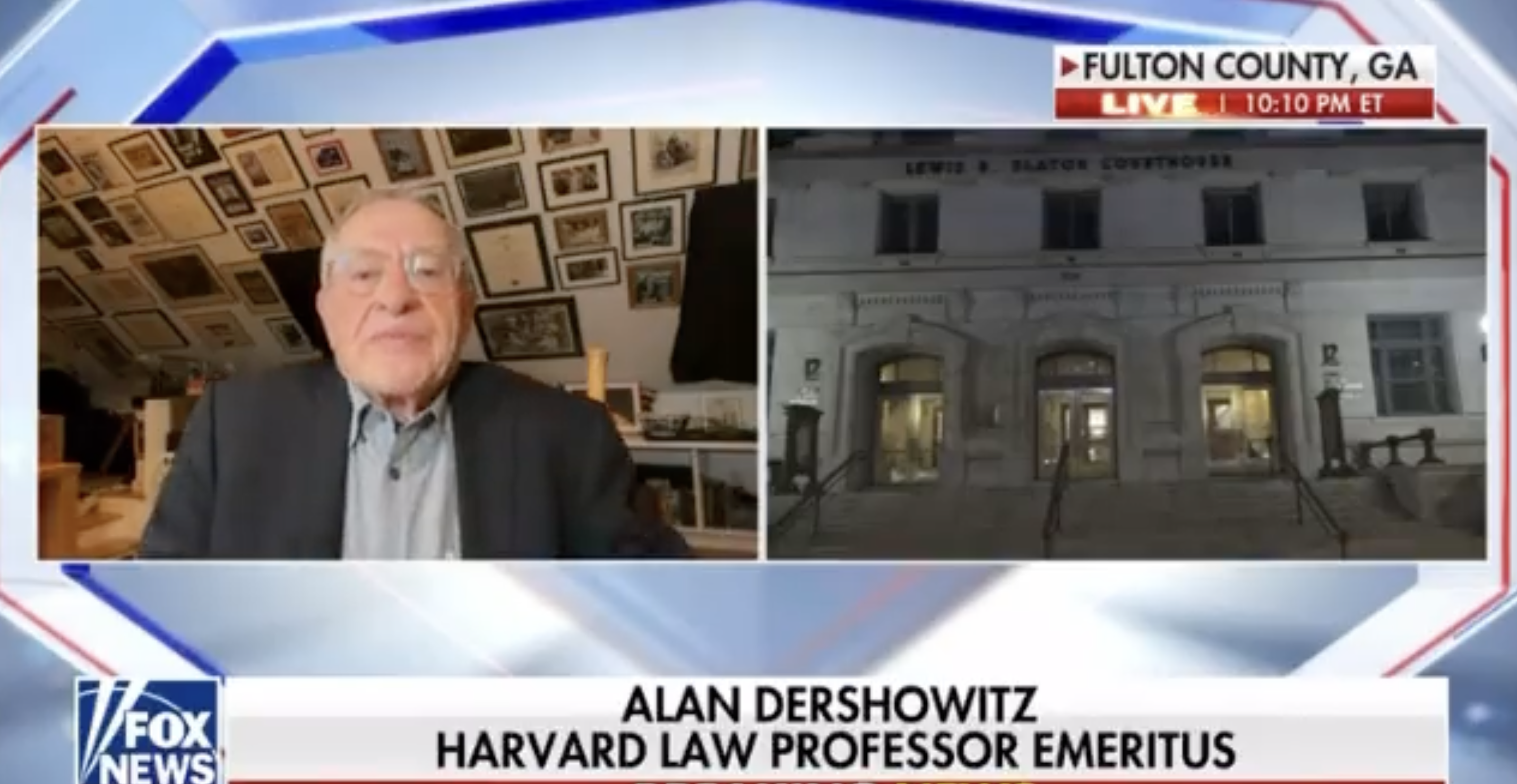 Screenshot Dershowitz Fulton County Indictment Interview