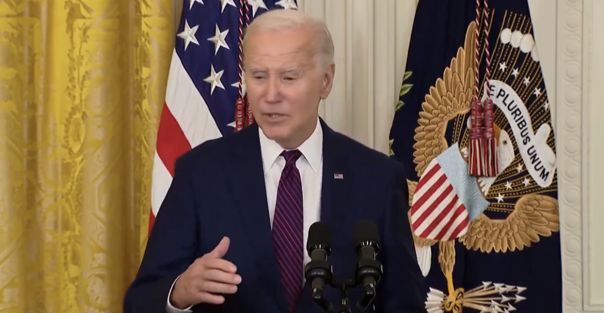 Biden Once Again Hints At Using Violence On American Citizens: 'You'd Need An F-16'