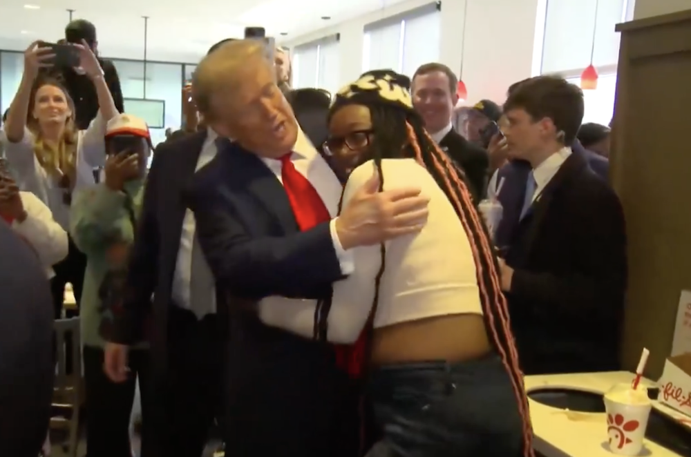 WATCH: Trump's Incredible Moment With Fan Goes Viral: 'Let Me Give You ...