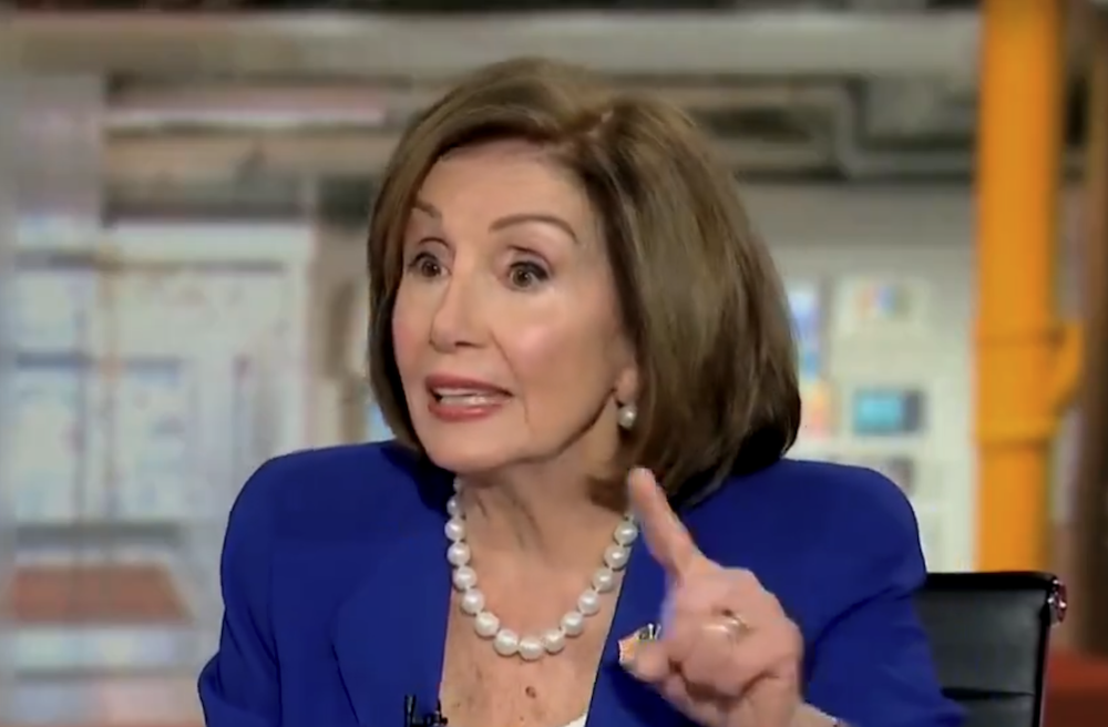 WATCH: Nancy Pelosi SNAPS After MSNBC Host Fact-Checks Her On Trump's ...