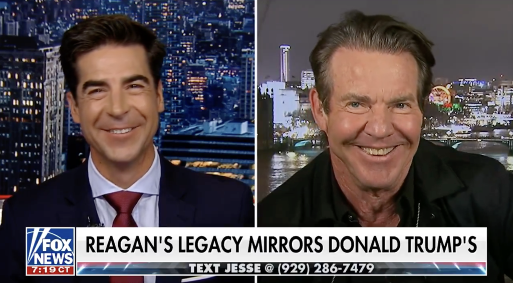 Dennis Quaid ‘Really Admires’ Trump for Holding Rally in Bronx