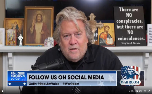 Bannon Identifies The First Deep State Operative America Should Prosecute: 'Going To Come And Get You'