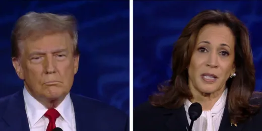 WATCH: Trump Effortlessly Slaps Down Kamala's False Claims On Project 2025