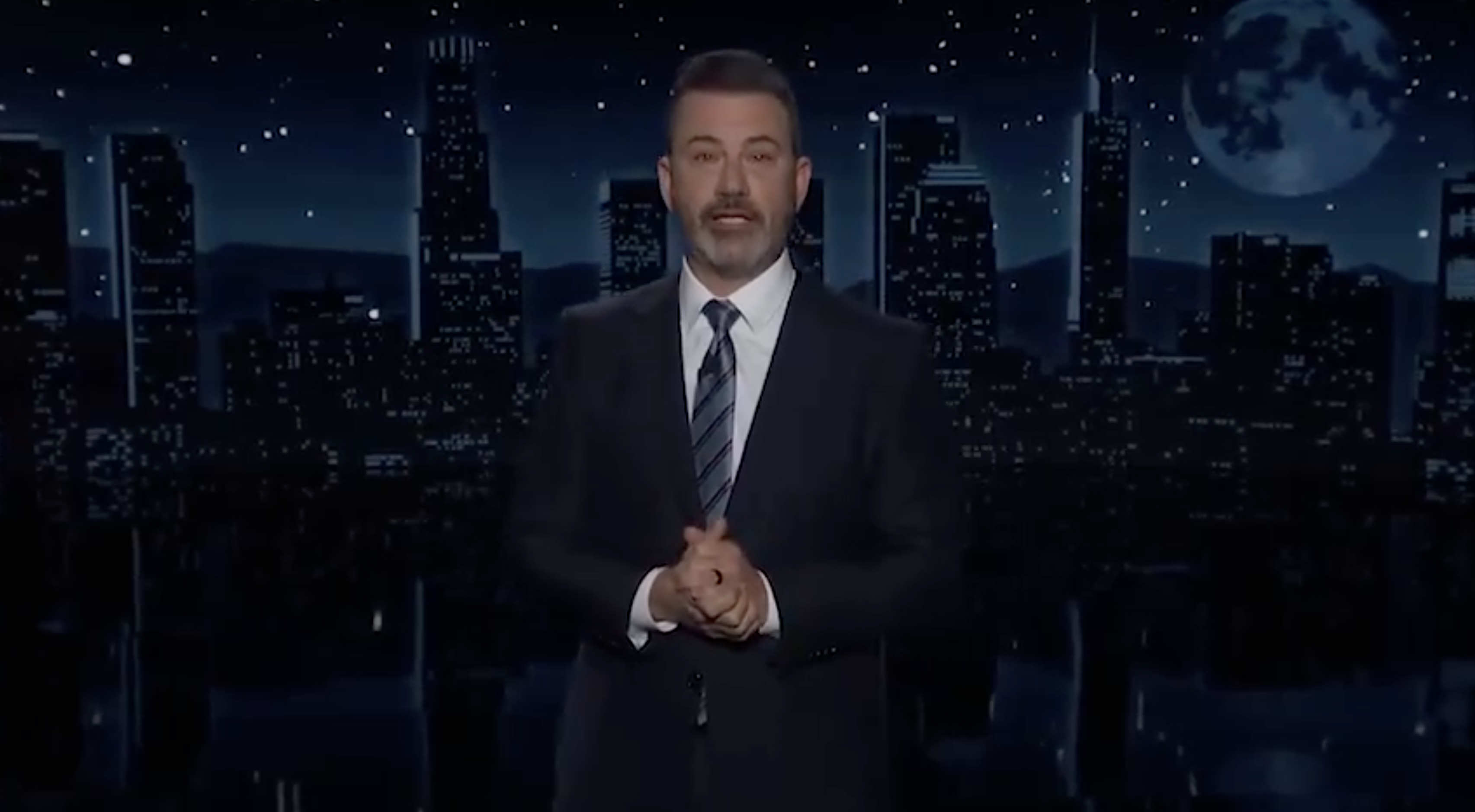 WATCH: Jimmy Kimmel Breaks Down In Tears