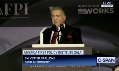 WATCH: Sylvester Stallone Calls Trump 'Second George Washington' In Surprise Introduction