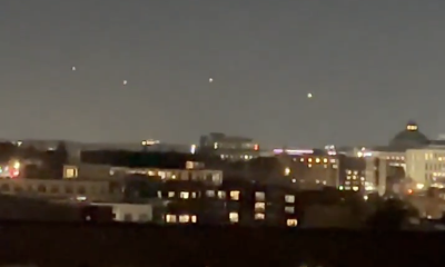 NEW: 'Mysterious Lights' Seen Above U.S. Capitol Cause 'UFO Panic'