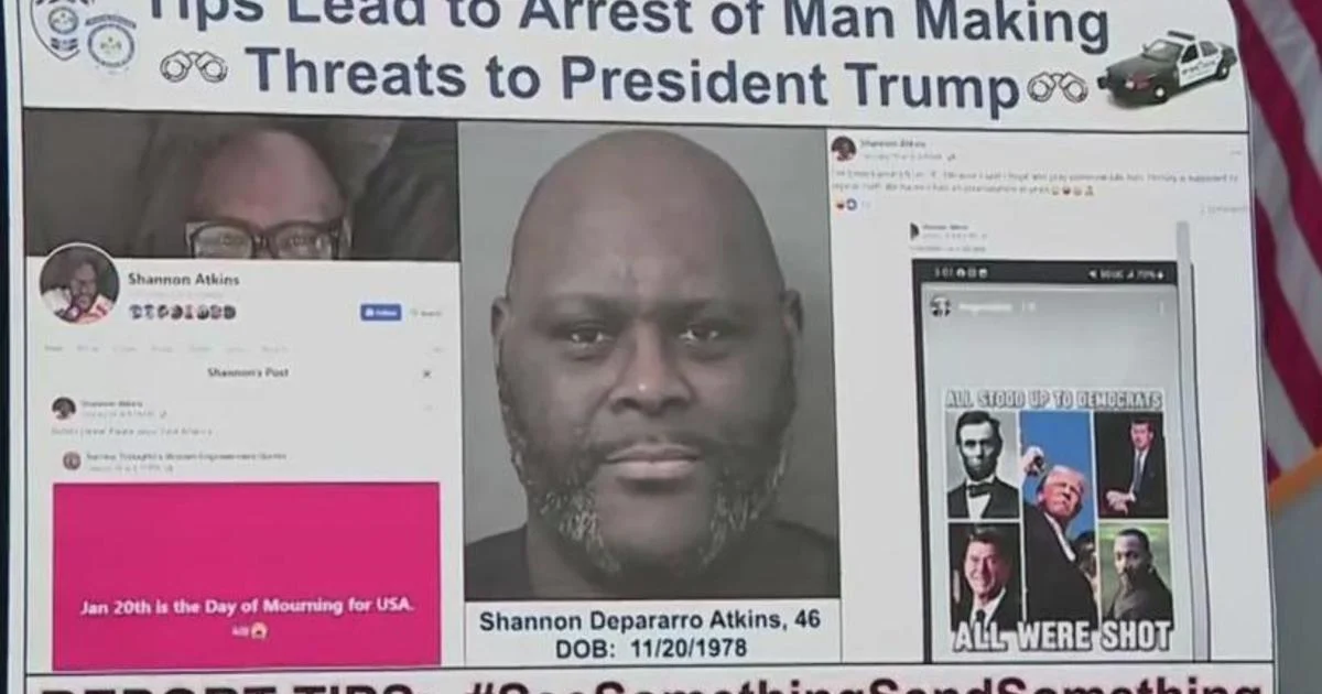 Florida Man Arrested For Making Violent Threats Against Trump