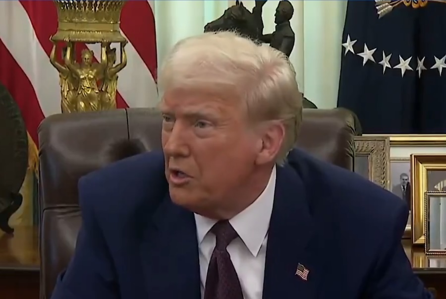 WATCH: Trump Roasts Kaitlan Collins And Mitch McConnell With Savage Line