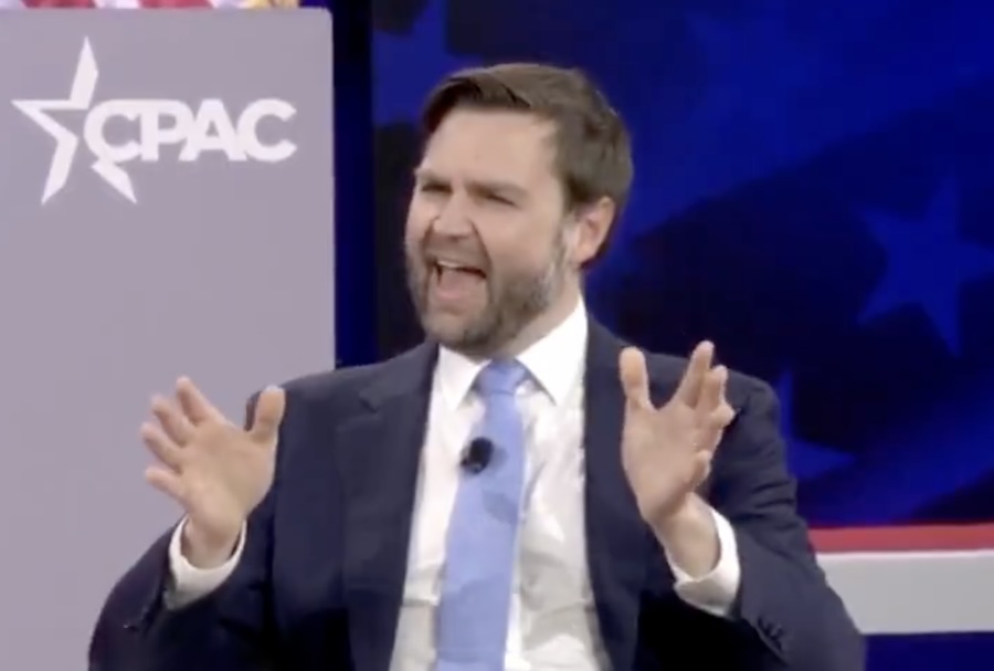 WATCH: JD Vance Rips CNN With Hilarious Dig During Sit-Down At CPAC