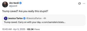 ‘Not Very Bright’: Jessica Tarlov Flamed For ‘Stupid’ Take On Trump’s Tariff Reversal