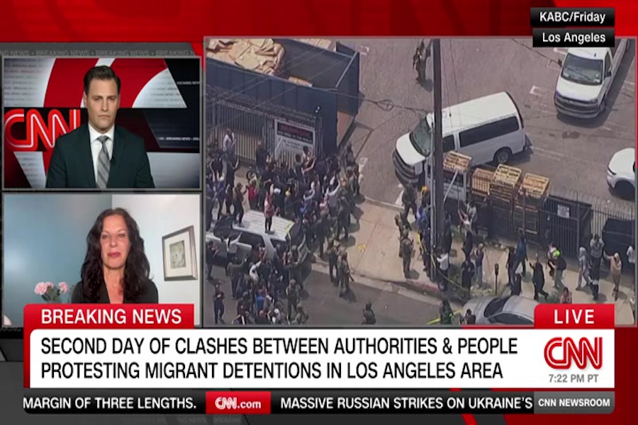 WATCH: CNN Describes LA Riots As 'Lawful Protests' With 'Some Unrest'