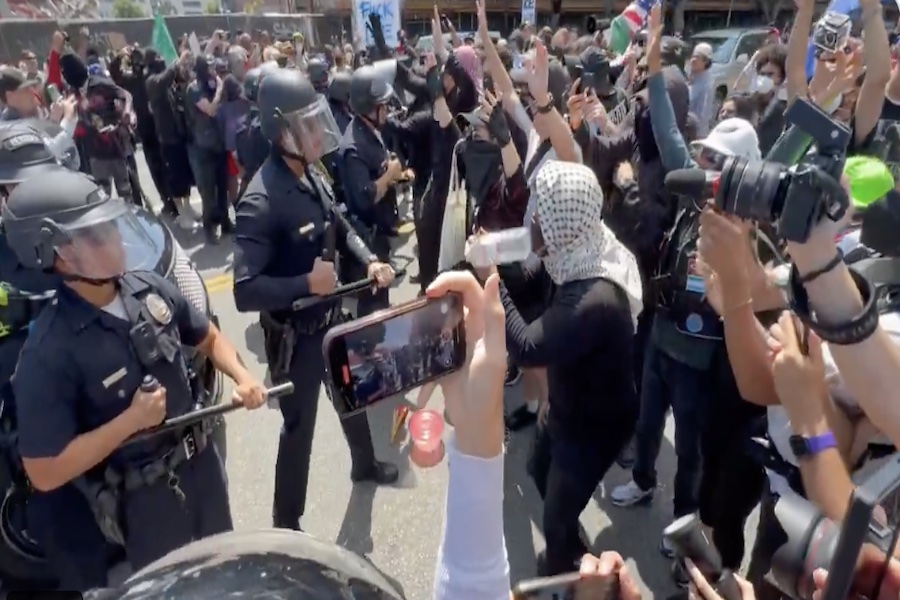 BREAKING: Violence Erupts In Los Angeles For Third Straight Day