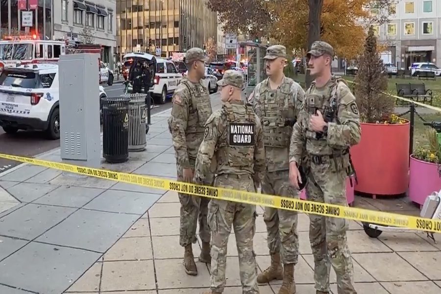 BREAKING: Two National Guard Soldiers In Critical Condition After Being Shot In Downtown D.C.