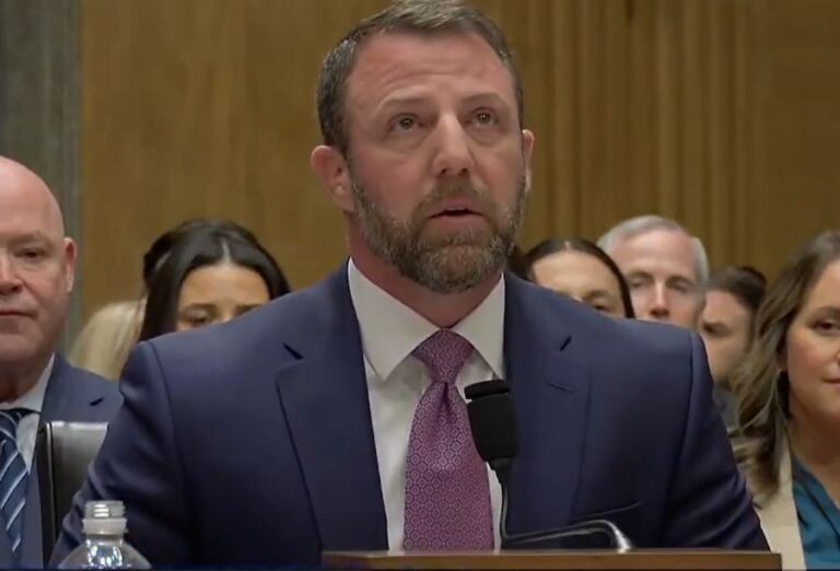 WATCH: DHS Nominee Markwayne Mullin Breaks Down In Tears During ...