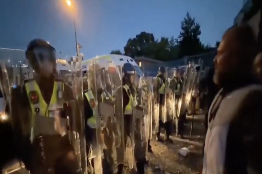 JUST IN: Massive Protests Erupt In The U. K. Following Release Of Henry Nowak Body Cam Footage