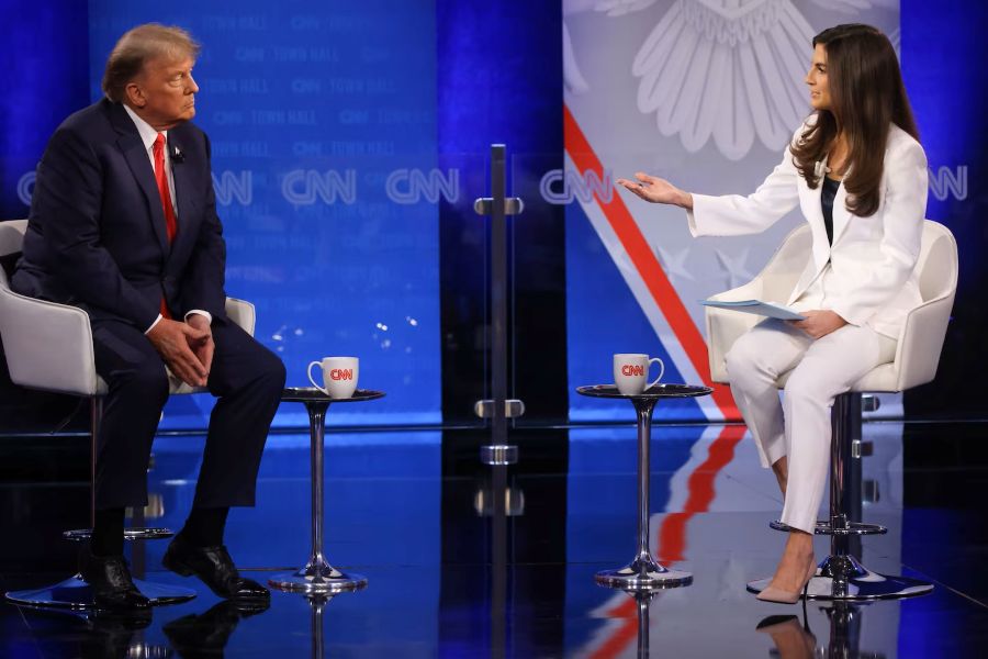 Trump Humiliates Kaitlan Collins With Brutal Comparison, Media Melts Down