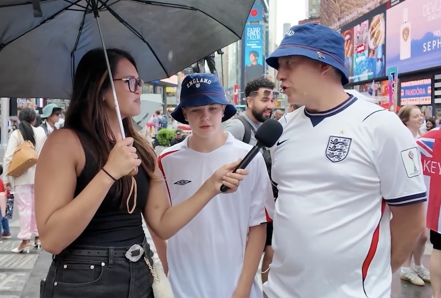 Europeans Visiting U.S. For World Cup Praise America