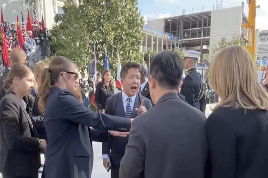 VIDEO: Chinese Media, American Press Get Into Screaming Match At Trump-Xi Meeting