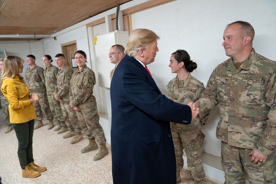 Trump Celebrates Final U.S. Troop Withdrawal From Iraq: ‘We’re Getting The Hell Out’