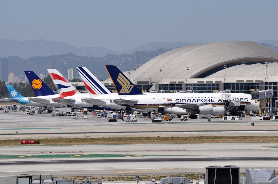 JUST IN: Planes Collide On LAX Tarmac