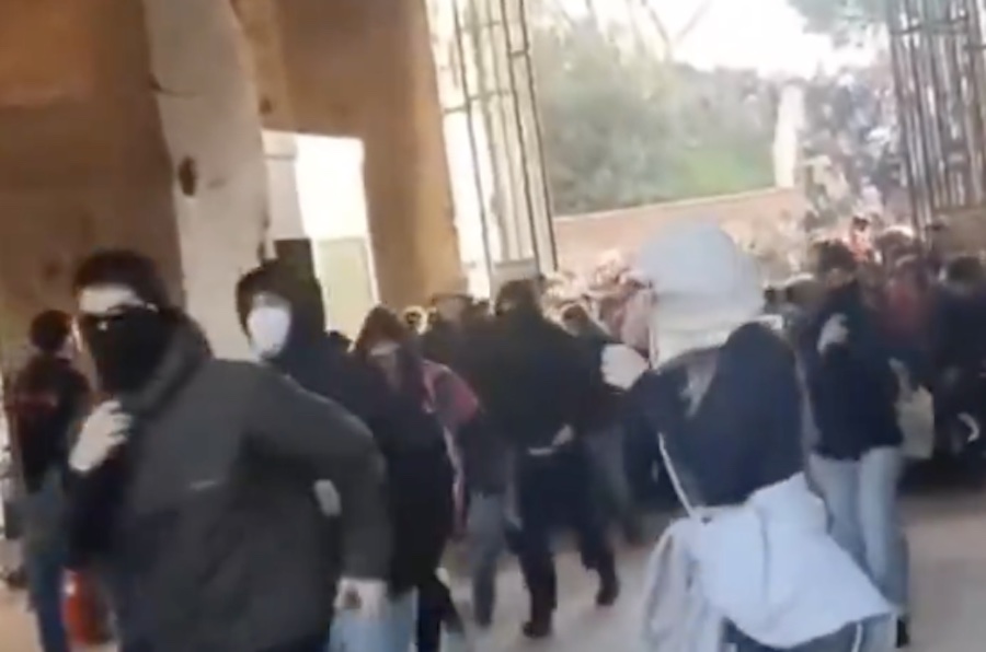 Rioters Storm Roman Colosseum As European Unrest Spreads