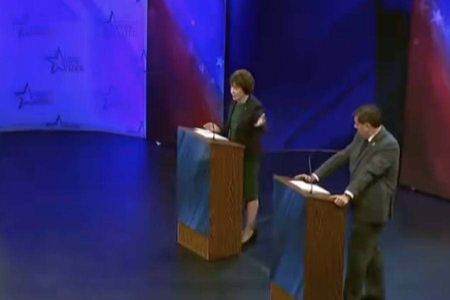 Senate Nominee Troy Jackson Loses It, Snaps At Susan Collins After Left-Wing Protester Disrupts Debate